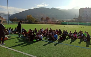 ⚪⚫ Première journée de stage U12-U13