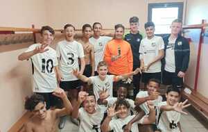 ⚪⚫ Les U15 (2) en finale de la coupe 😍