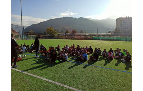 ⚪⚫ Première journée de stage U12-U13