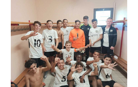 ⚪⚫ Les U15 (2) en finale de la coupe 😍